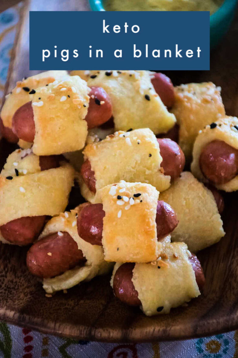 Keto Pigs in a Blanket with Everything Bagel Grumpy's Honeybunch