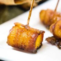 bacon wrapped butternut squash