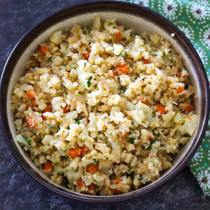 Keto Pork Fried Rice Grumpy's Honeybunch