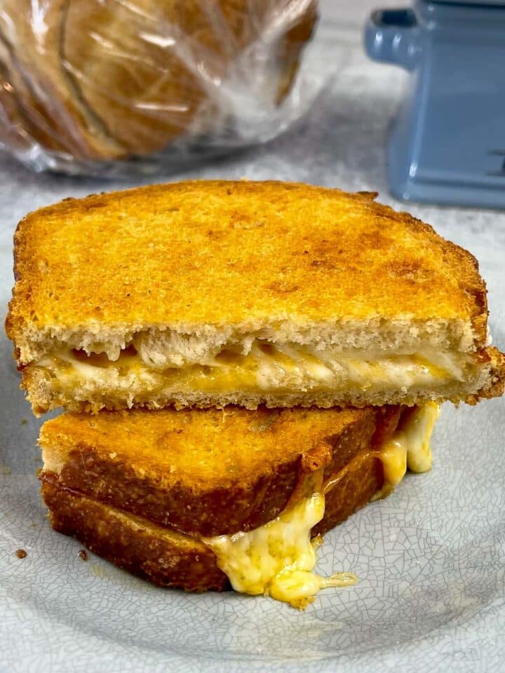 Air Fryer Grilled Cheese Sandwich Grumpy's Honeybunch