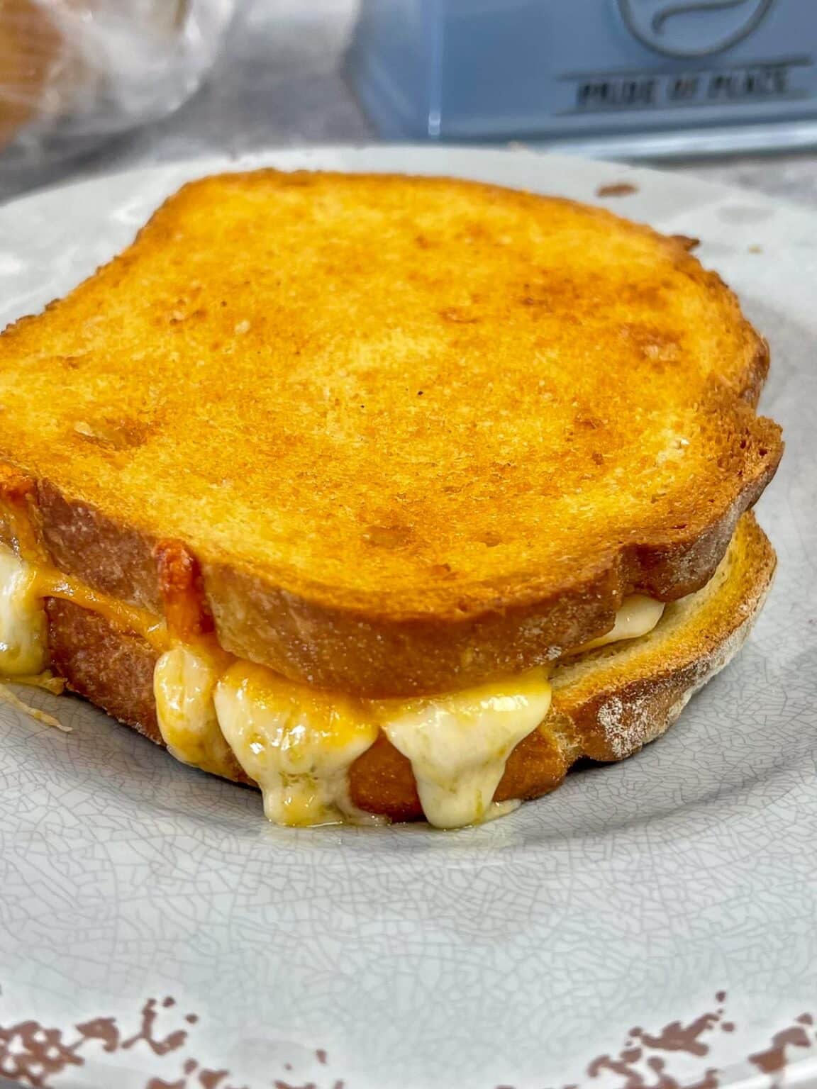 Air Fryer Grilled Cheese Sandwich Grumpy's Honeybunch