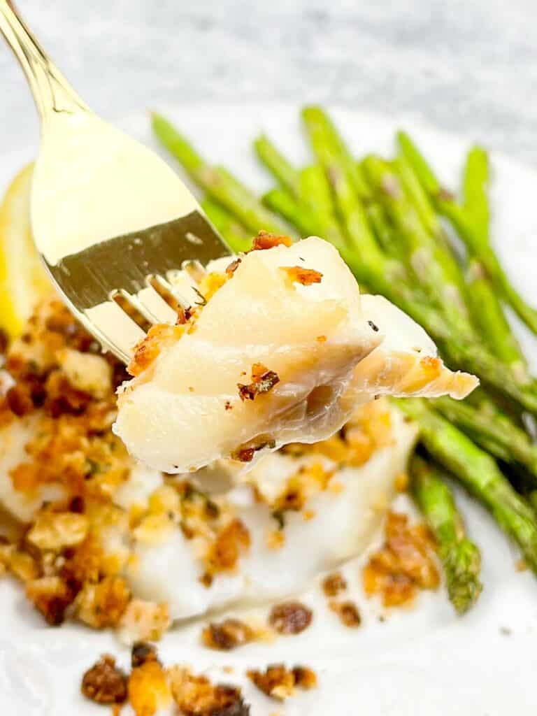 Air Fryer Cod with Ritz Cracker Topping Grumpy's Honeybunch