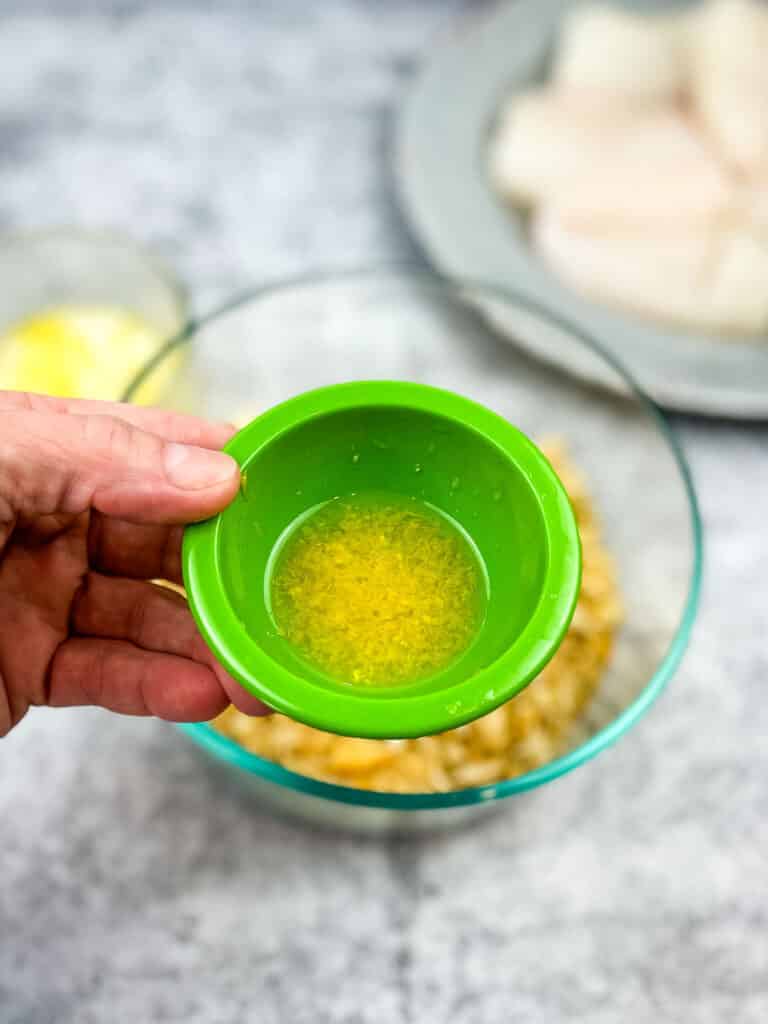 Air Fryer Cod with Ritz Cracker Topping Grumpy's Honeybunch