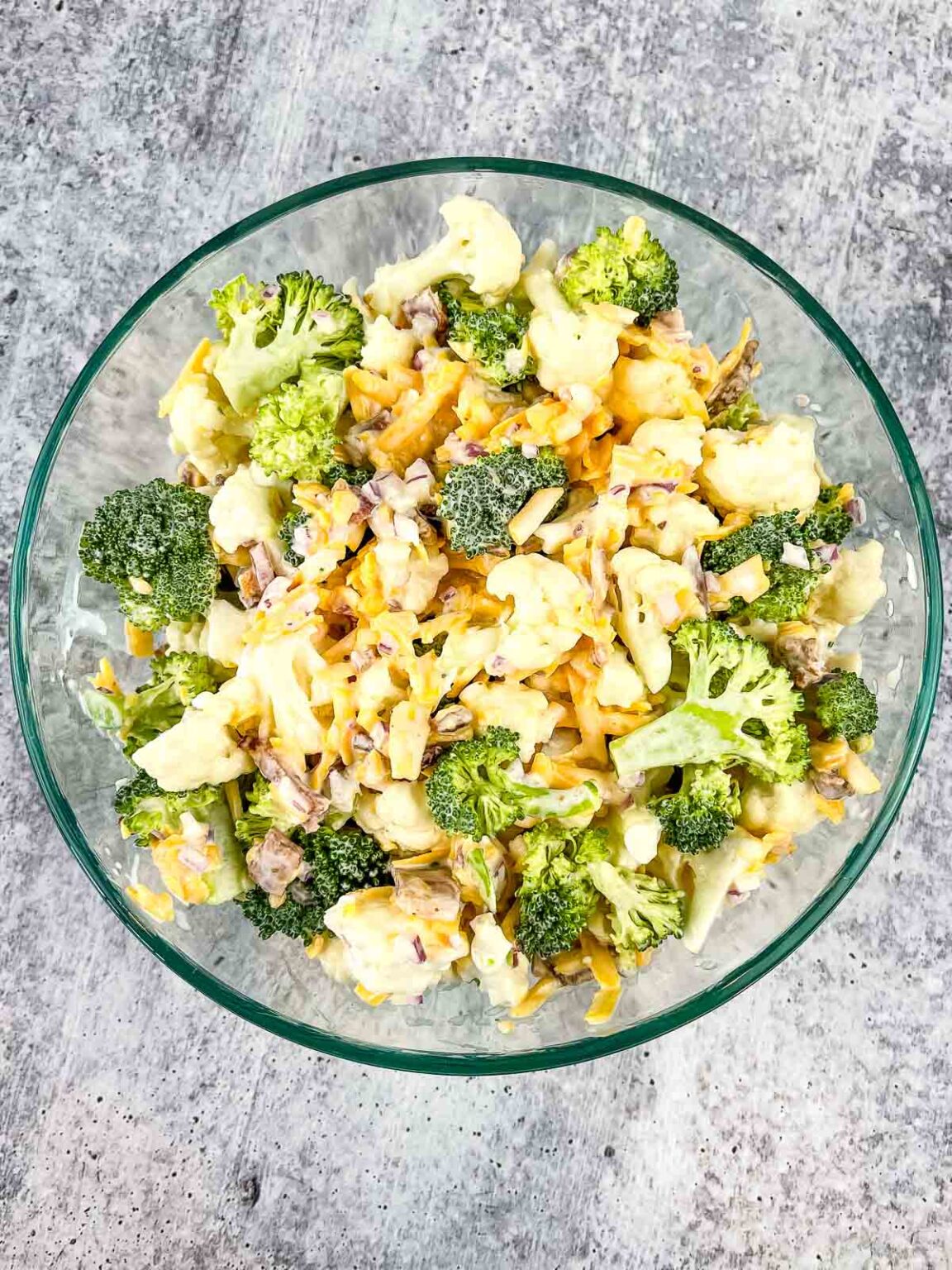 Amish Broccoli Cauliflower Salad Grumpy's Honeybunch