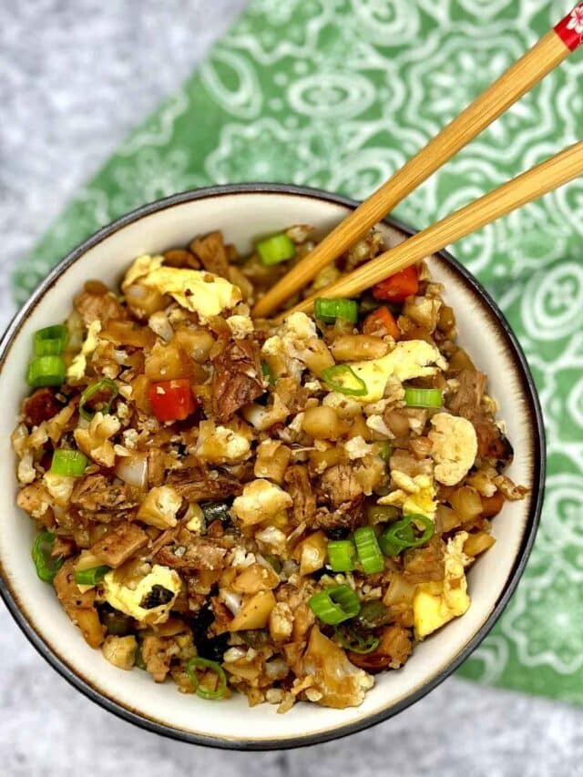 Keto Pork Fried Rice