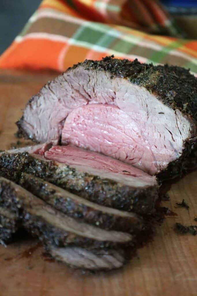 Air Fryer Roast Beef with Herb Crust Grumpy's Honeybunch
