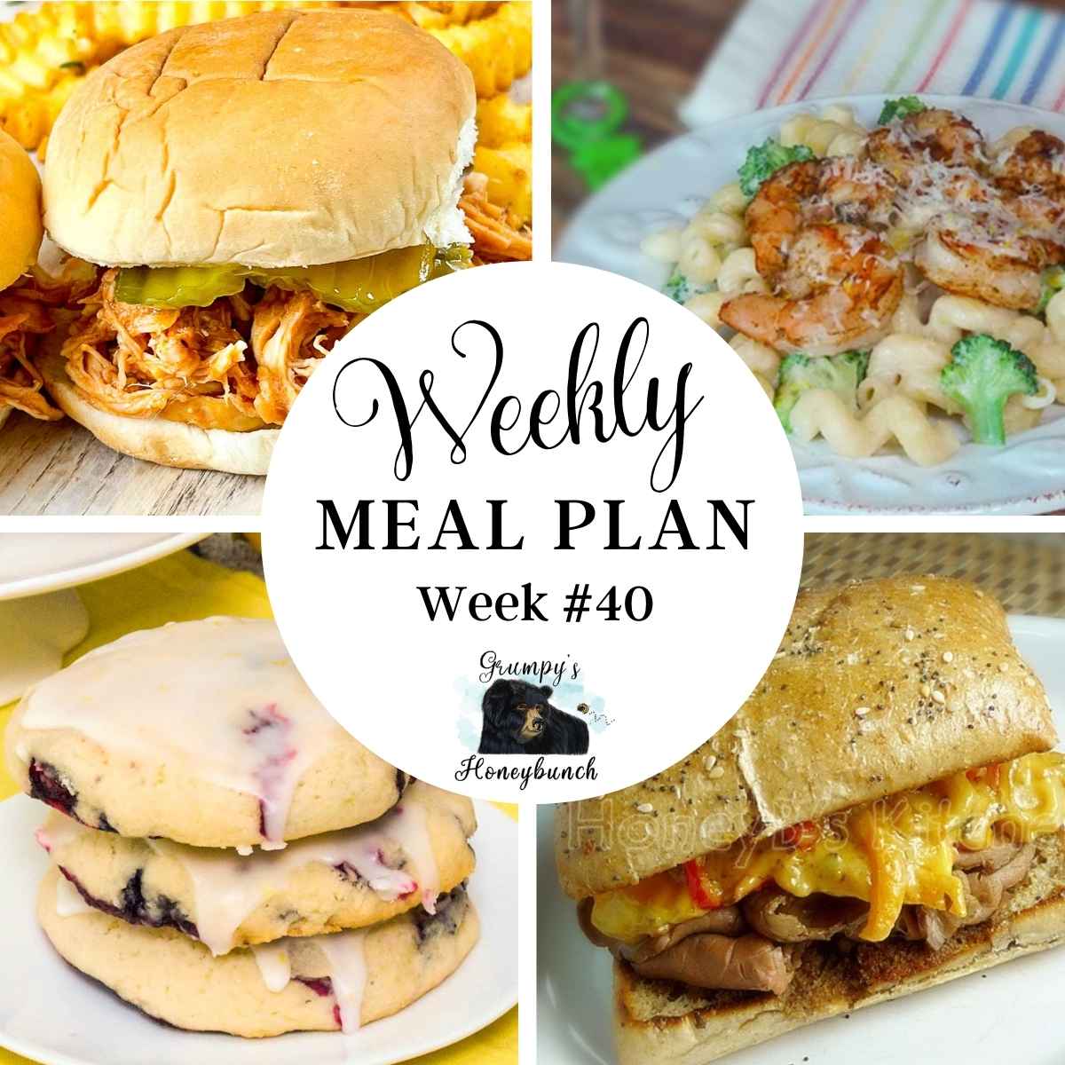 Featured image for weekly meal plan 40.