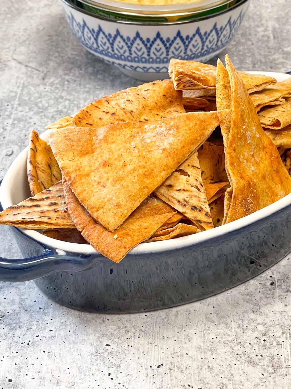 Air Fryer Pita Chips Grumpy's Honeybunch