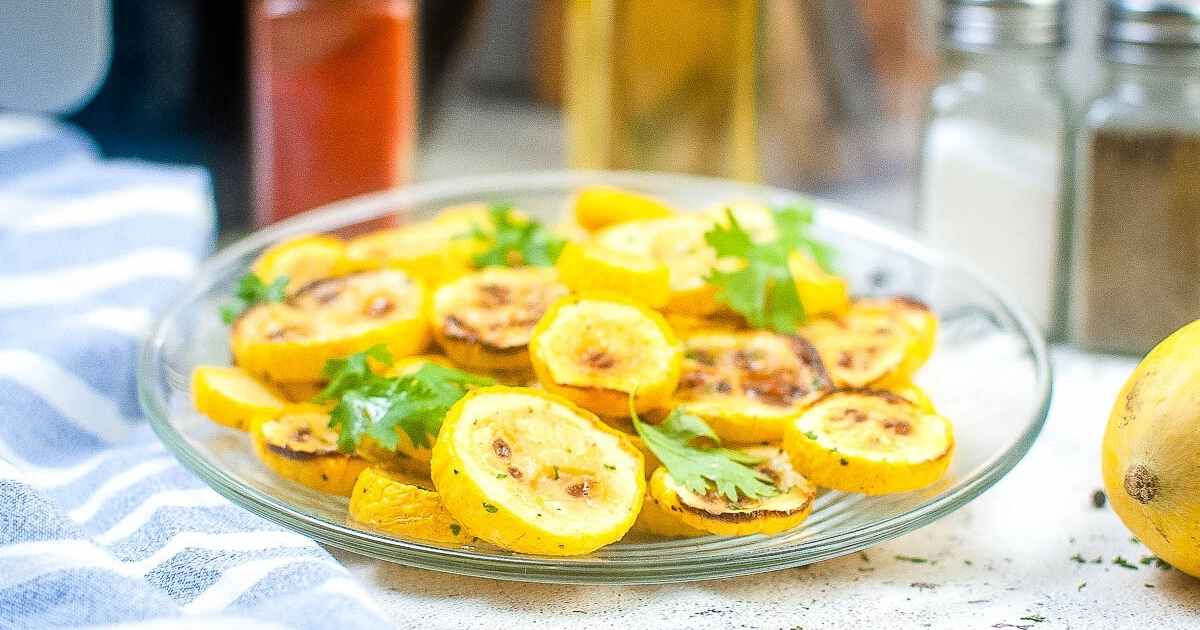 Air Fryer Yellow Squash Grumpy's Honeybunch