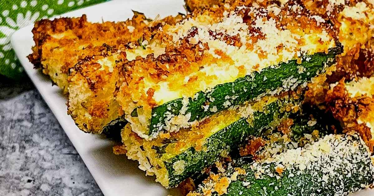 Air Fryer Zucchini Fries - Grumpy's Honeybunch