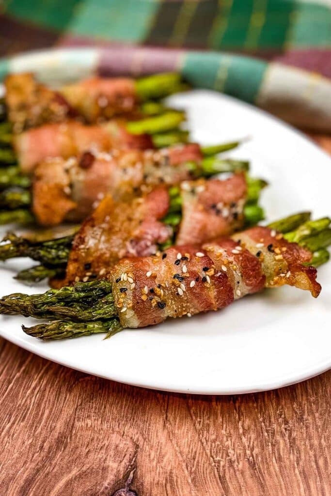 Air Fryer Bacon Wrapped Asparagus Grumpy's Honeybunch