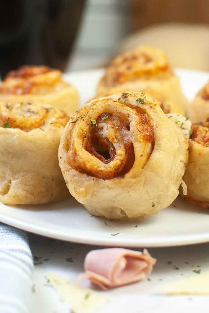 Ham and Cheese Pinwheels Grumpy's Honeybunch