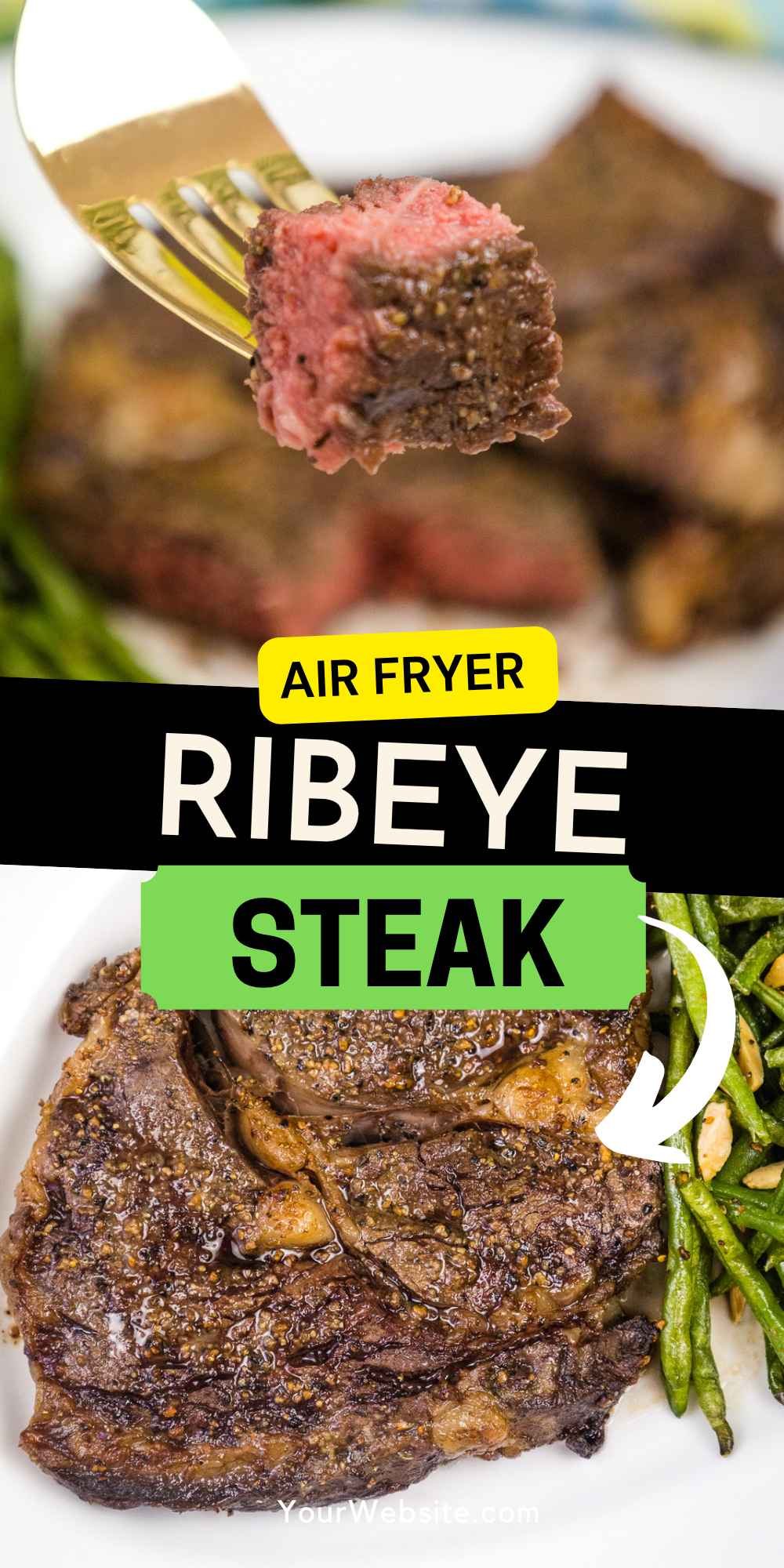 Air Fryer Ribeye Grumpy's Honeybunch