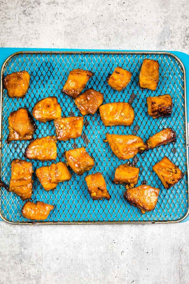 Air Fryer Salmon Bites Grumpy's Honeybunch