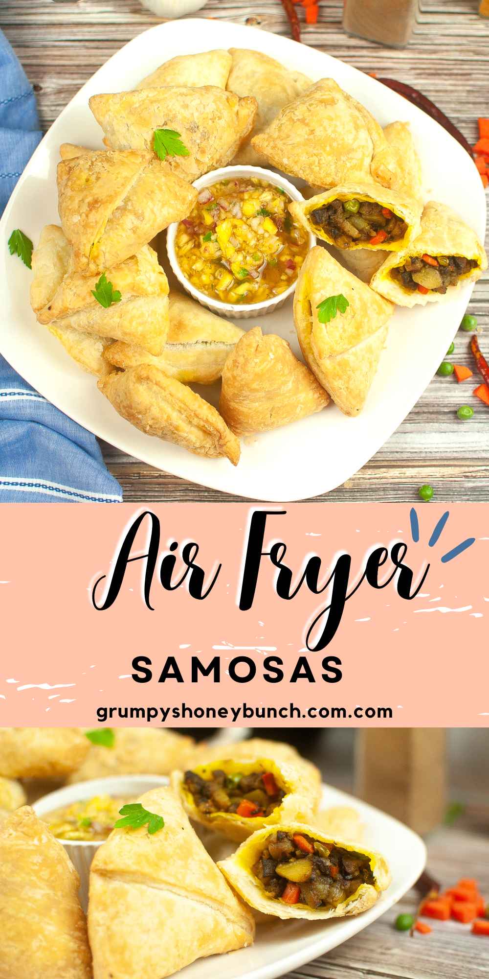 Air Fryer Samosas Grumpy's Honeybunch