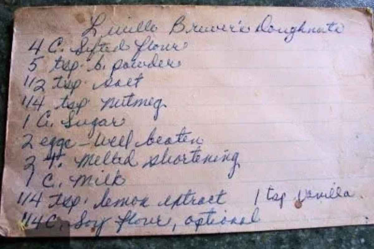 Original recipe card from my mom's file box.