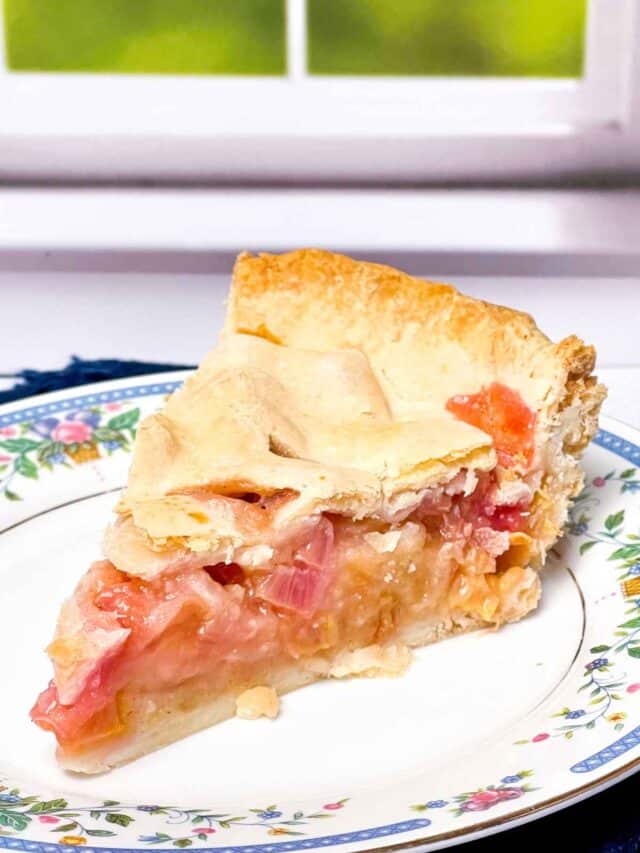 Rhubarb Pie Grumpy's Honeybunch
