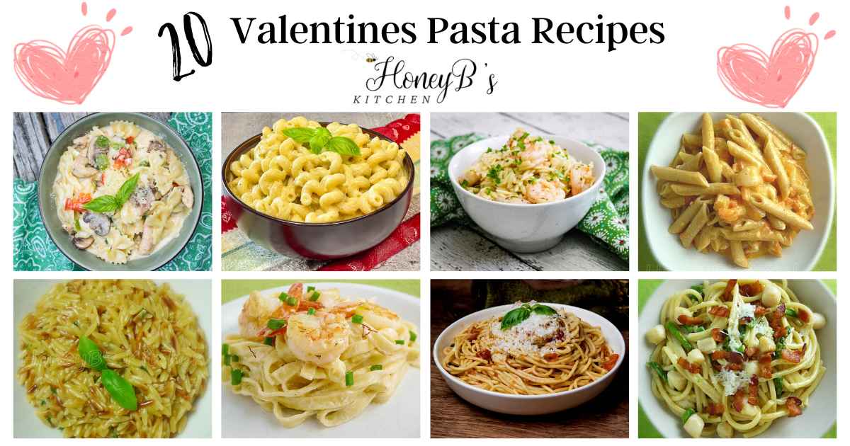 Valentines Pasta Dishes 20 Romantic Recipes for DateNight Grumpy's