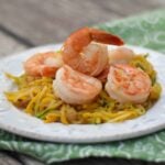 Garlic Shrimp Zoodles.