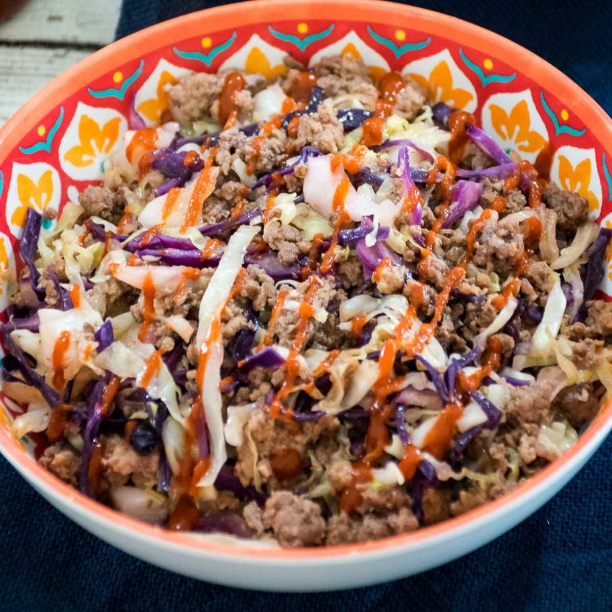 Eggroll in a Bowl with Ground Venison - Grumpy's Honeybunch
