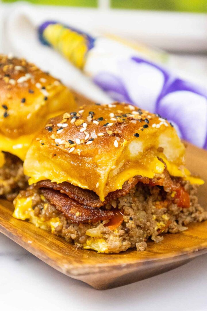 Ground Beef Sliders - Grumpy's Honeybunch