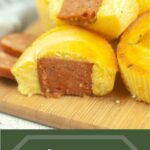 Pin image for Sausage Corn Dog Bites.