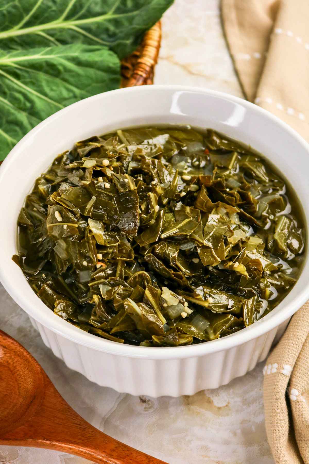Braised Collard Greens (Easy Southern Style)- Grumpy's Honeybunch